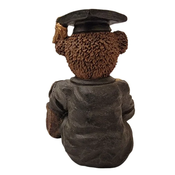 💚 3.5" Adorable Graduation Bear Figure - Picture 2 of 3